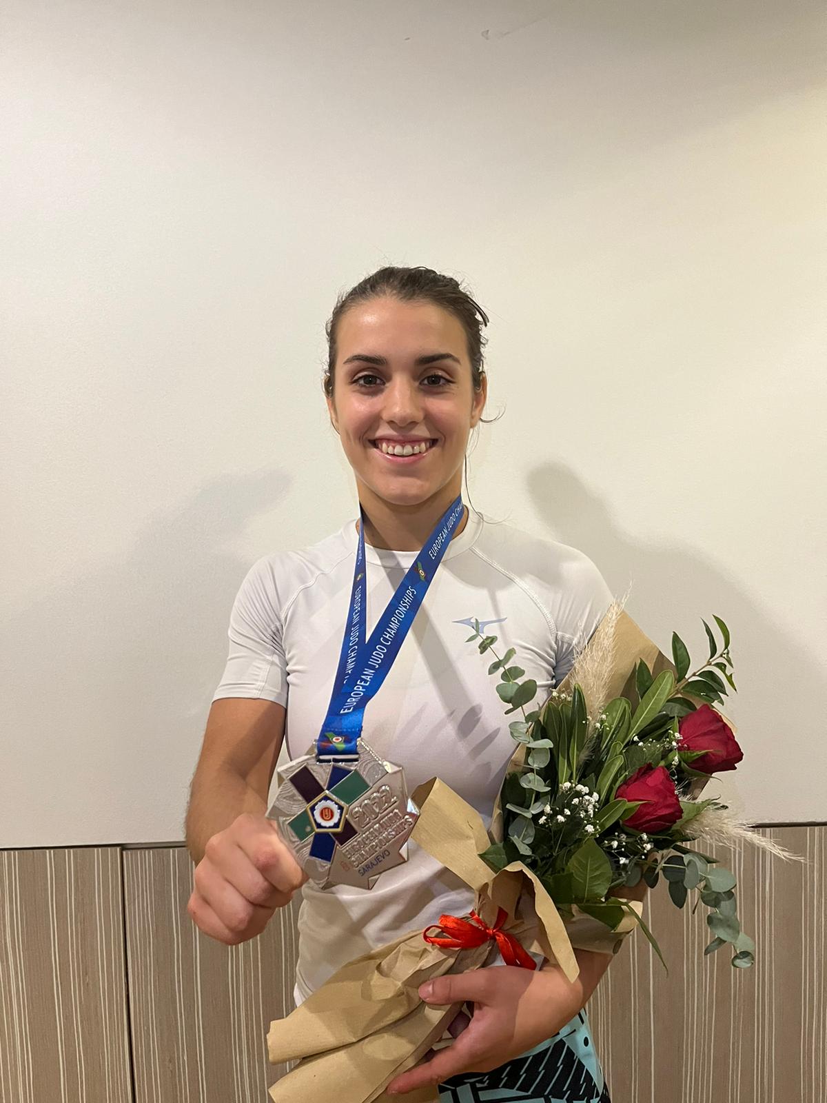 Ariane Toro Subcampeona de Europa de Judo Sub-23. 28-10-22